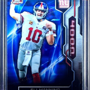 2015 Topps Chrome Eli Manning #AT4K-EM Giants All Time 4000 Yard Club
