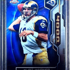2015 Topps Chrome Kurt Warner #AT4K-KW Rams All Time 4000 Yard Club