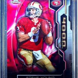 2015 Topps Chrome Steve Young #AT4K-SY 49ers All Time 4000 Yard Club