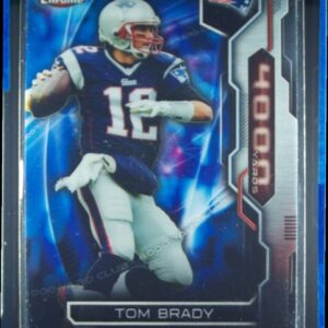 2015 Topps Chrome Tom Brady #AT4K-TB Patriots All Time 4000 Yard Club