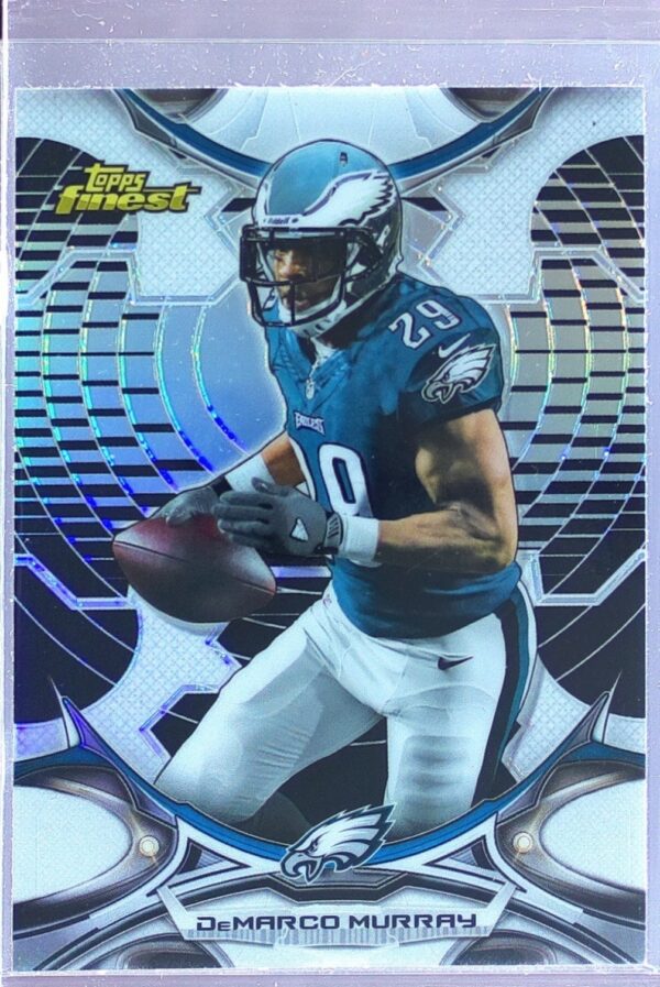 2015 Topps Finest DeMarco Murray Black Refractor #60 Eagles