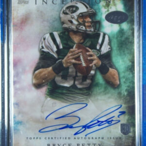 2015 Topps Inception Bryce Petty AU #RA-20 Jets Rookie Autographs