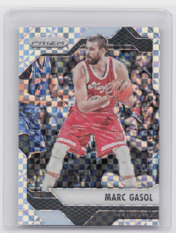 2016-17 Panini Prizm Marc Gasol Starburst Prizms #63 Grizzlies