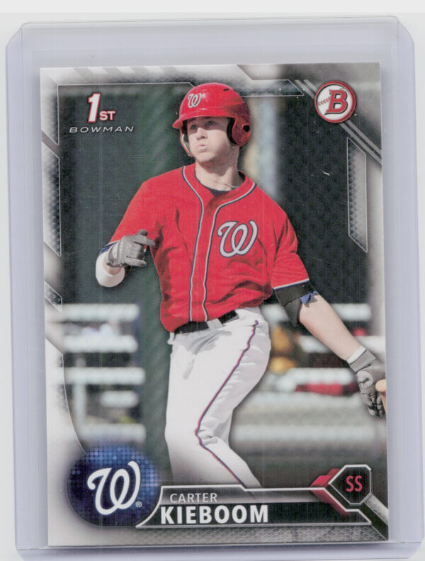 2016 Bowman Draft Carter Kieboom #BD-16 Nationals