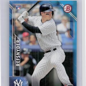 2016 Bowman Rob Refsnyder Blue SN150 #127 Yankees