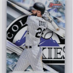 2016 Bowman's Best David Dahl #TP-32 Rockies Top Prospects Refractor