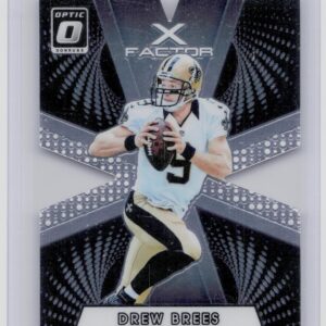 2016 Donruss Optic Drew Brees #9 Saints X Factor