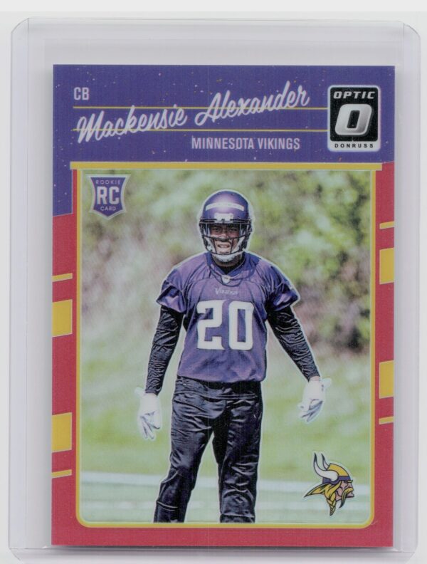 2016 Donruss Optic Mackensie Alexander Red SN99 #131 Vikings