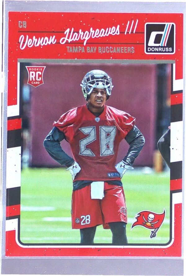 2016 Donruss Vernon Hargreaves III RC #345 Buccaneers
