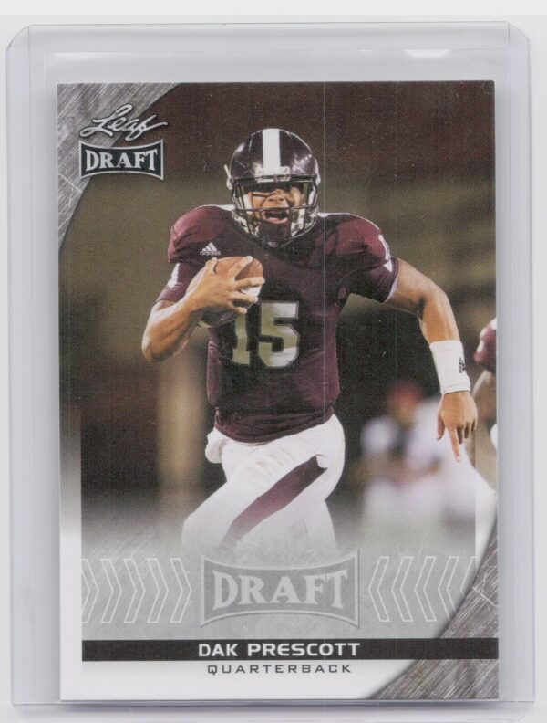 2016 Leaf Draft Dak Prescott Rookie #19 Bulldogs
