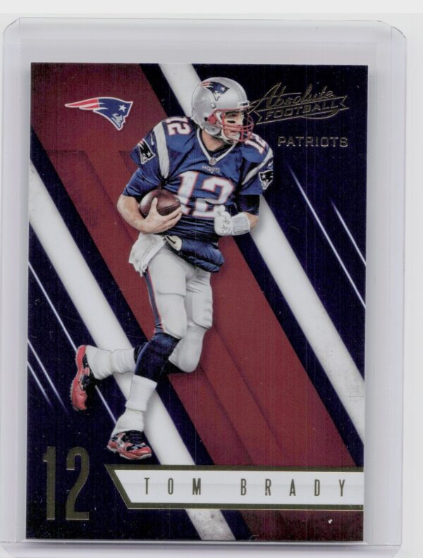 2016 Panini Absolute Tom Brady #42 Patriots