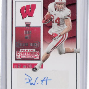 2016 Panini Contenders Draft Picks Derek Watt #310 Badgers