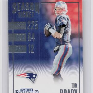 2016 Panini Contenders Tom Brady #58 Patriots