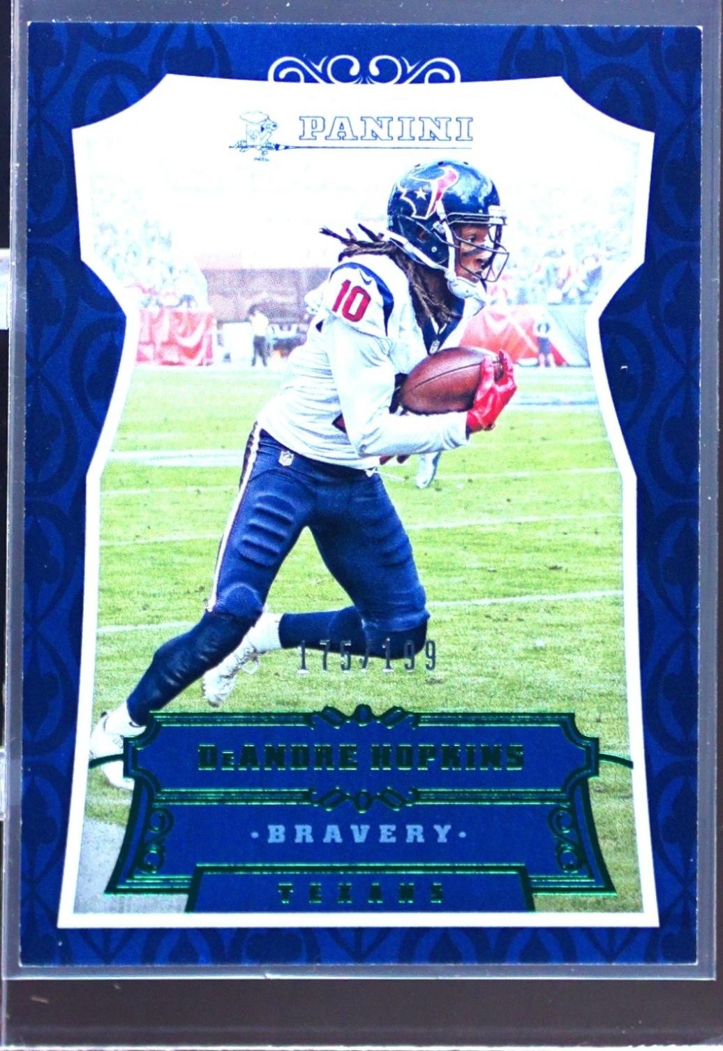 2016 Panini DeAndre Hopkins Bravery Green /199 #33 Texans