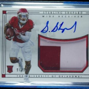 2016 Panini National Treasures Collegiate Sterling Shepard #220 Sooners