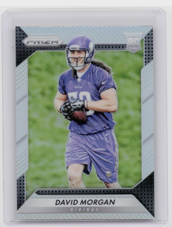 2016 Panini Prizm David Morgan Prizm #267 Vikings
