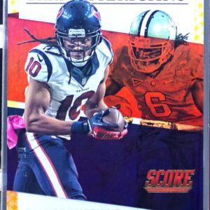 2016 Score DeAndre Hopkins /99 #15 Texans All Americans Jumbo Gold