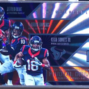 2016 Unparalleled DeAndre Hopkins / Alfred Blue / Cecil Shorts III #PD-13 Texans