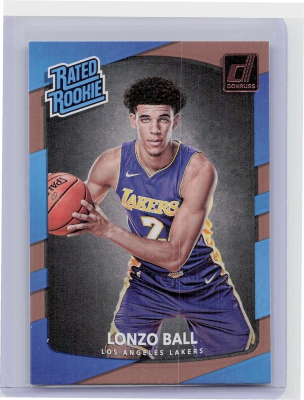 2017-18 Donruss Lonzo Ball RC #199 Lakers