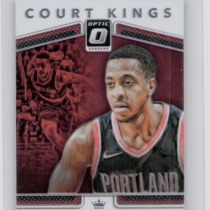 2017-18 Donruss Optic CJ McCollum #34 Blazers Court Kings