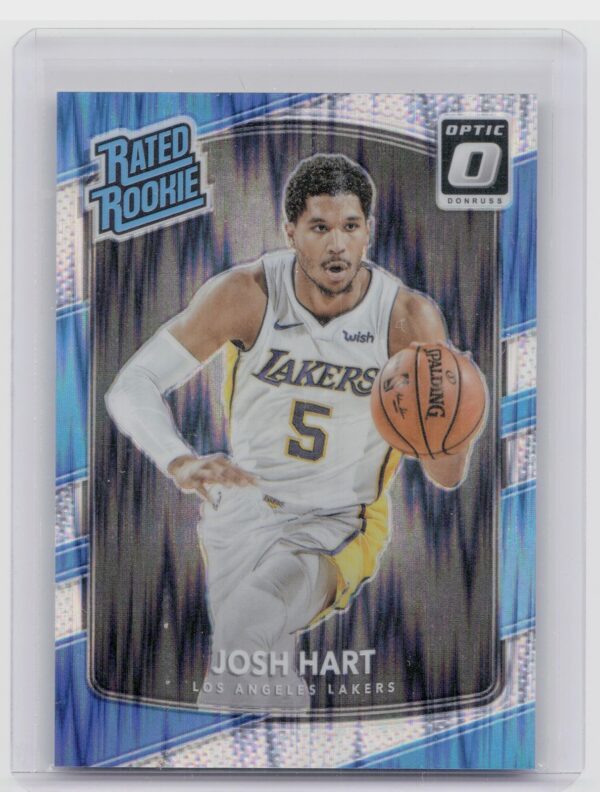2017-18 Donruss Optic Josh Hart Rated Rookie Shock #171 Lakers