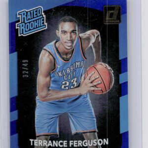 2017-18 Donruss Optic Terrance Ferguson Blue /49 #180 Thunder