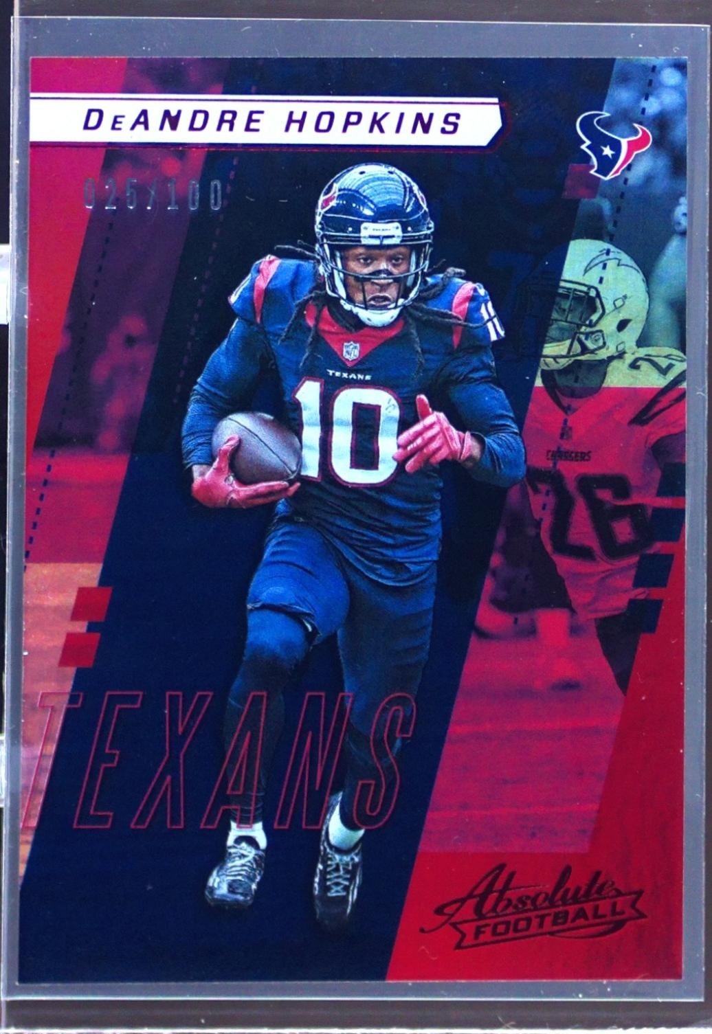 2017 Absolute DeAndre Hopkins Spectrum Red /100 #70 Texans