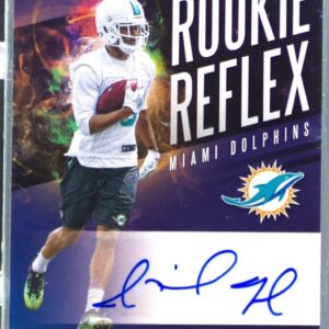 2017 Absolute Isaiah Ford Auto #RR-IFD Dolphins Rookie Reflex Signatures Red
