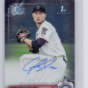 2017 Bowman Chrome Griffin Jax AU #CPA-GJ Twins Prospect Autographs