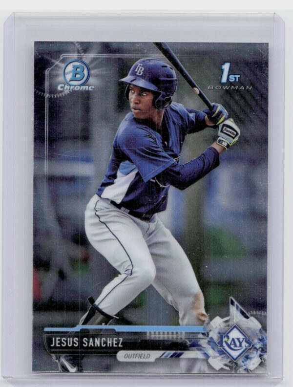 2017 Bowman Chrome Jesus Sanchez #BCP228 Rays Prospects
