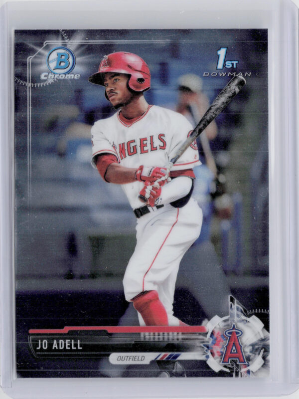 2017 Bowman Draft Jo Adell Chrome #BDC-95 Angels