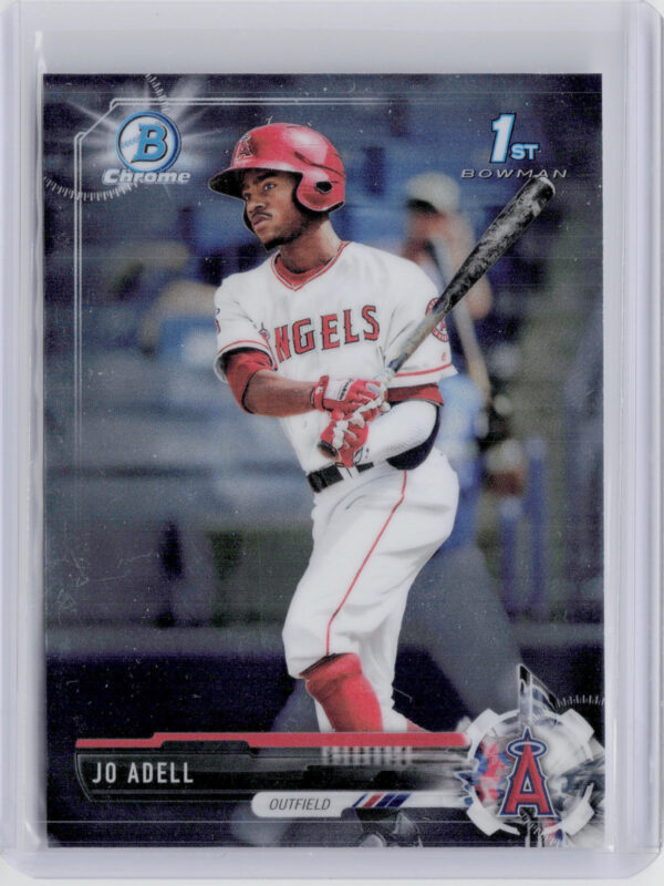 2017 Bowman Draft Jo Adell Chrome #BDC-95 Angels