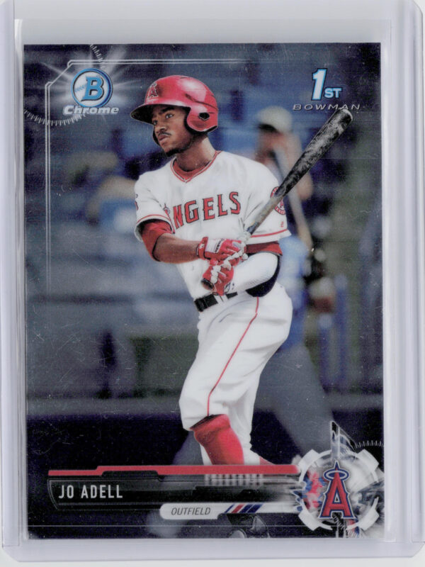 2017 Bowman Draft Jo Adell Chrome #BDC-95 Angels