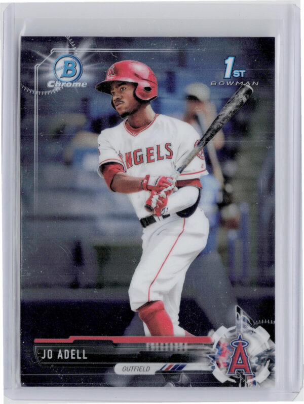 2017 Bowman Draft Jo Adell Chrome #BDC-95 Angels