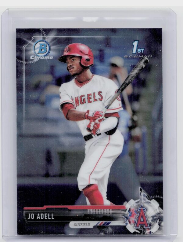 2017 Bowman Draft Jo Adell Chrome #BDC-95 Angels