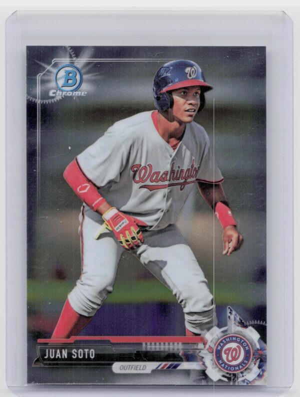 2017 Bowman Draft Juan Soto Chrome #BDC-162 Nationals