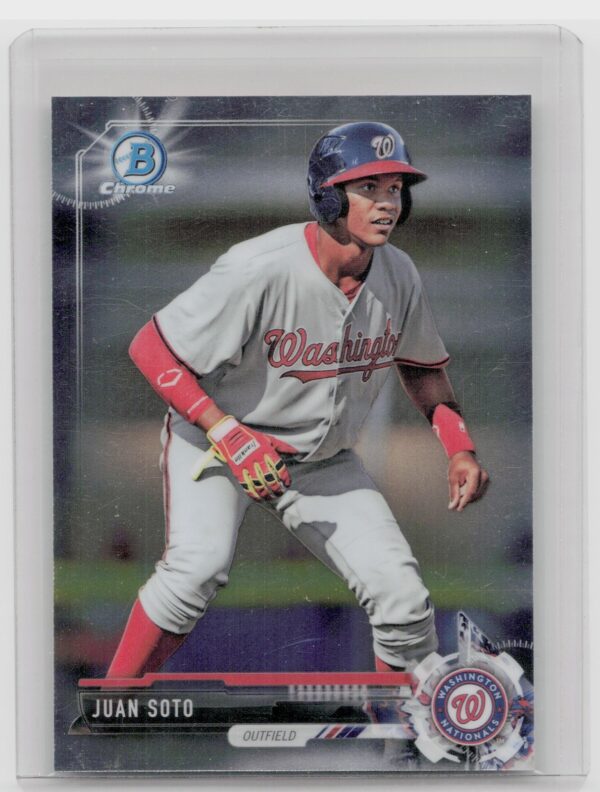 2017 Bowman Draft Juan Soto Chrome #BDC-162 Nationals