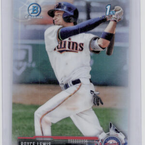 2017 Bowman Draft Royce Lewis Chrome Refractor #BDC-1 Twins