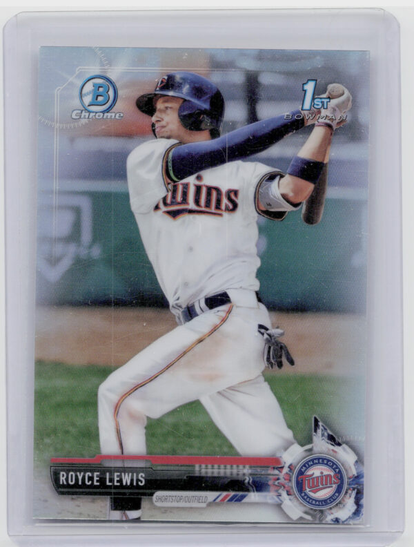 2017 Bowman Draft Royce Lewis Chrome Refractor #BDC-1 Twins
