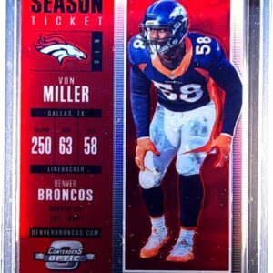 2017 Contenders Optic Von Miller #57 Broncos