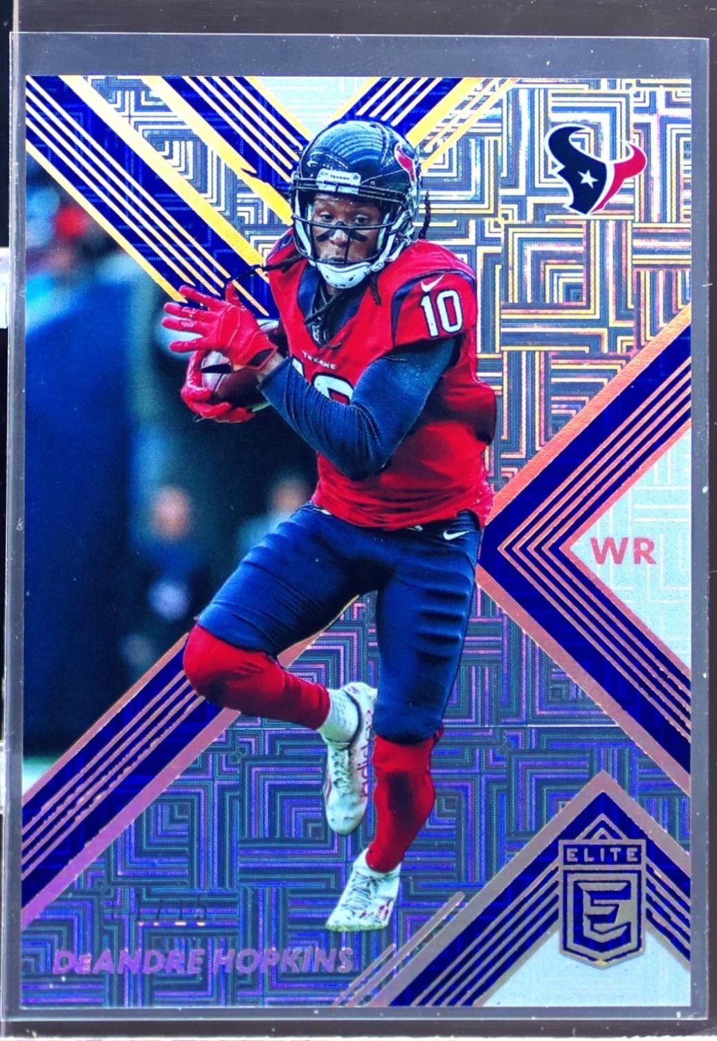 2017 Donruss Elite DeAndre Hopkins Blue /15 #41 Texans