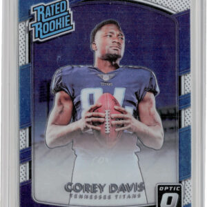 2017 Donruss Optic Corey Davis RC #166 Titans