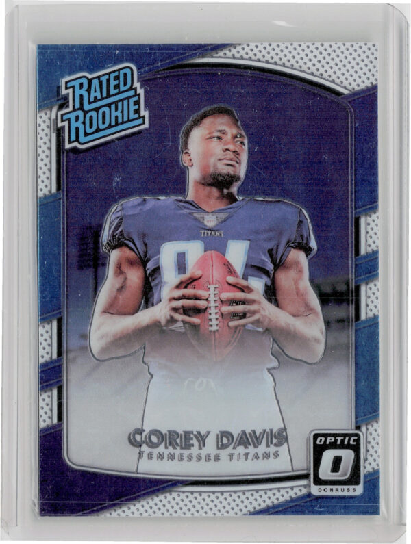 2017 Donruss Optic Corey Davis RC #166 Titans