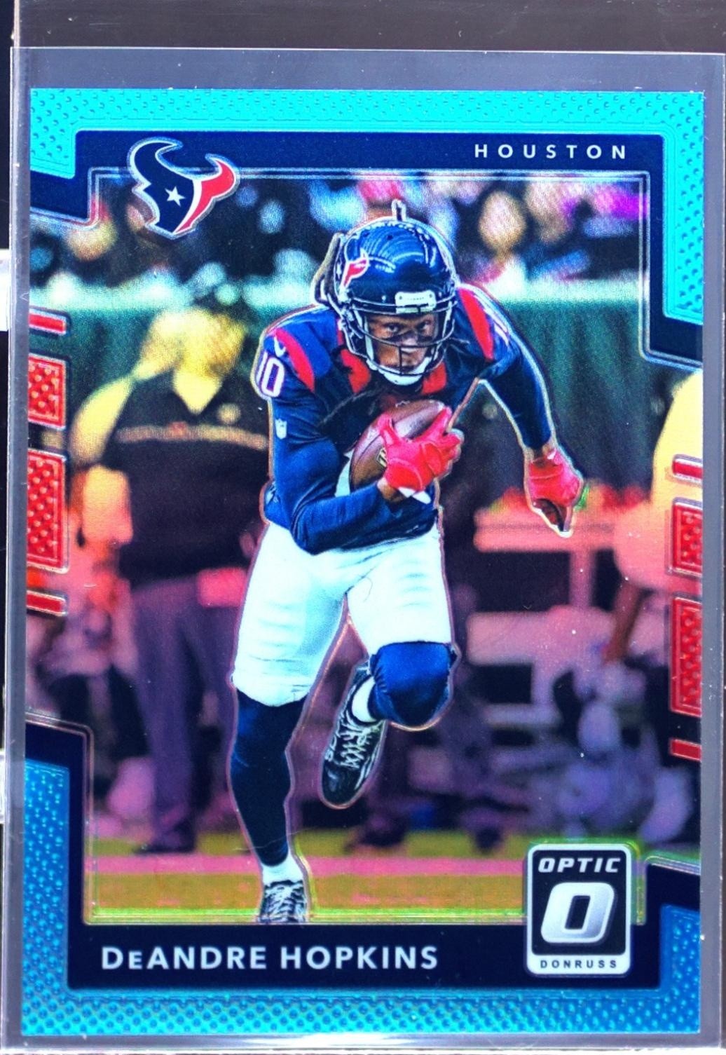 2017 Donruss Optic DeAndre Hopkins Aqua /299 #25 Texans