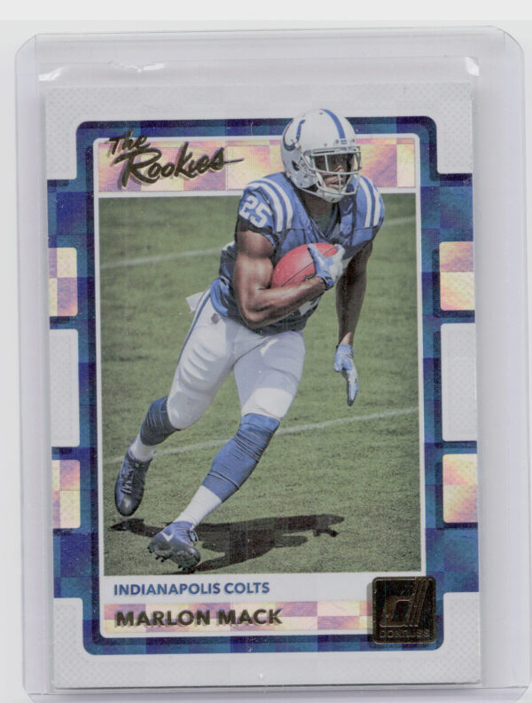 2017 Donruss Optic Marlon Mack #40 Colts The Rookies