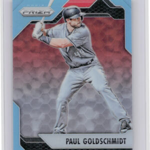 2017 Panini Chronicles Paul Goldschmidt SN299 #37 Diamondbacks Prizm Light Blue