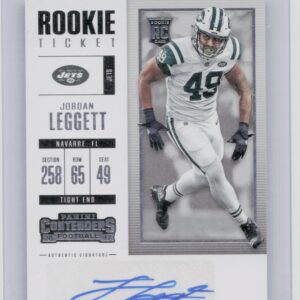 2017 Panini Contenders Jordan Leggett #147 Jets