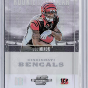 2017 Panini Contenders Optic Joe Mixon SN99 #ROY-9 Bengals Rookie of the Year Co