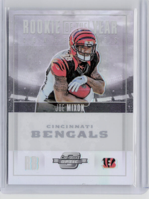 2017 Panini Contenders Optic Joe Mixon SN99 #ROY-9 Bengals Rookie of the Year Co