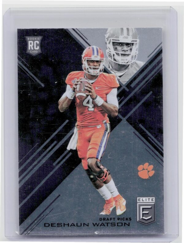 2017 Panini Elite Draft Picks Deshaun Watson #104 Tigers